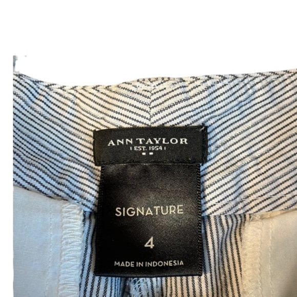 Ann Taylor women's size 4 stripe shorts - Picture 3 of 4